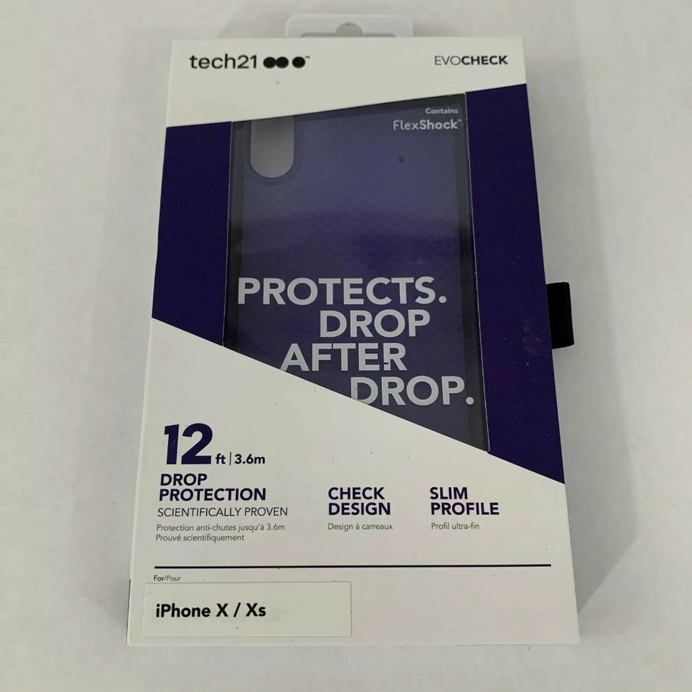 Tech21 Evo Check Case iPhone X/XS purple